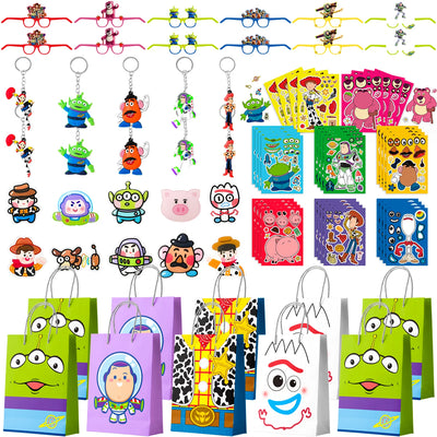 50pc Toy Story Birthday Party Favors Goodie Bag Keychains - Ship from UK