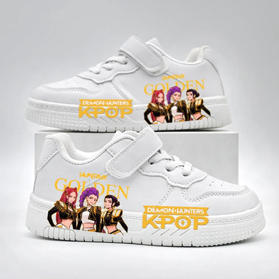 K-pop Girls Fashion Trainers 2026 Demon Hunters Print Breathable Sport Shoes