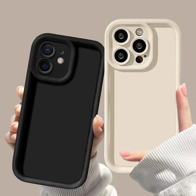 Thickened Protective Case for iPhone 17 16 15 14 13 12 11 Pro Max TPU Cover