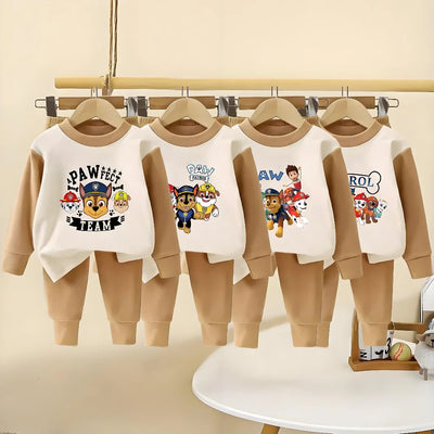 PAW Patrol Boys Long Sleeve Home Wear Set Dralon Fabric Soft Pyjamas