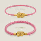 Fengshui Pixiu Leather Bracelet Braided Men Women Wealth Good Luck Gift