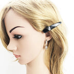 Skull Hinged Hoop Earrings 925 Sterling Silver Trendy Women Men Gift