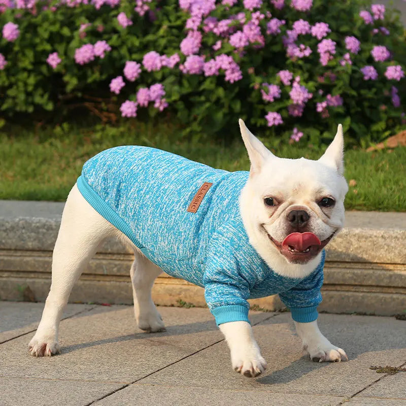 Winter Dog Clothes for Small Dogs Warm Dog Vest French Bulldog Sweatshirt Puppy Cat Costume Chihuahua Coat Schnauzer Pug Outfits
