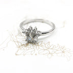 Brilliant Cat Paw Ring 925 Sterling Silver Delicate Cute Jewellery Women