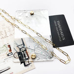 Yellow Gold Charm Necklace 925 Sterling Silver Fashion Jewellery Men Women