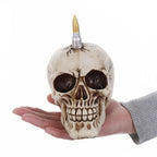 15cm Creative Resin Skull Head Bookshelf Wall Shelf Living Room Fashion Pop Culture