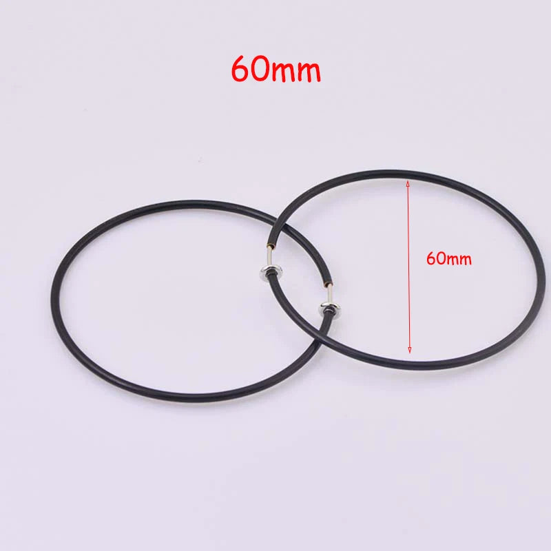 New Diameter 2/4/6cm Ear Clips Rings Punk Non-Pierced Hoop Earrings