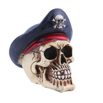 Pirate Captain Skull Head Halloween Party Decor Movie Props Ornament Home Decor