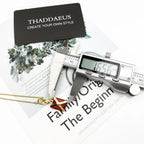 Square Stone Charm Necklace 925 Sterling Silver Timeless Fine Jewellery Gift
