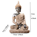 Buddha Statue Thailand Buddha Sculpture Hindu Fengshui Figurine Meditation Miniature