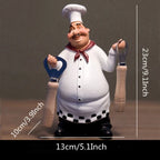 Resin Chef Function Figurines Bottle Opener Message Board Salt And Pepper Shakers