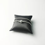 Basic Charm Link Chain Necklace 925 Sterling Silver Strand Jewellery Gift