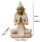 Buddha Statue Thailand Buddha Sculpture Hindu Fengshui Figurine Meditation Miniature