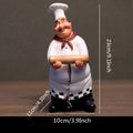 Resin Chef Function Figurines Bottle Opener Message Board Salt And Pepper Shakers