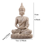 Buddha Statue Thailand Buddha Sculpture Hindu Fengshui Figurine Meditation Miniature