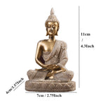 Buddha Statue Thailand Buddha Sculpture Hindu Fengshui Figurine Meditation Miniature