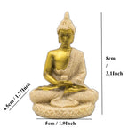 Buddha Statue Thailand Buddha Sculpture Hindu Fengshui Figurine Meditation Miniature