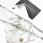 Link Chain Charm Necklace 925 Sterling Silver Fashion Jewellery Men Women