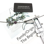 Karma Wheel Necklace 925 Sterling Silver Passion Beads Fine Jewellery Gift
