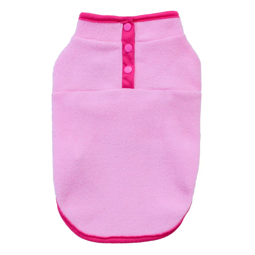 Warm Fleece Dog Vest Spring Autumn Pet Clothing for Small Dogs Cats