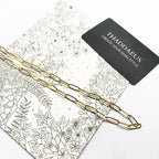 Yellow Gold Charm Necklace 925 Sterling Silver Fashion Jewellery Men Women