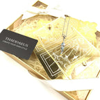 Ethnic Feather Necklace 925 Sterling Silver Bohemia Fine Jewellery Gift