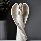 Retro Angel Figurines Resin Sculpture Living Room Bedroom Decoration Garden Office Desk