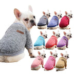 Winter Dog Clothes for Small Dogs Warm Dog Vest French Bulldog Sweatshirt Puppy Cat Costume Chihuahua Coat Schnauzer Pug Outfits