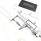 Ethnic Feather Necklace 925 Sterling Silver Bohemia Fine Jewellery Gift