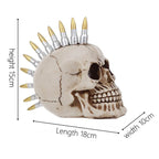 15cm Creative Resin Skull Head Bookshelf Wall Shelf Living Room Fashion Pop Culture