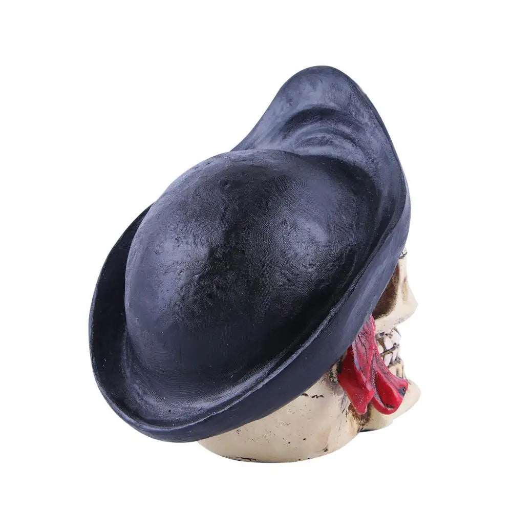 Pirate Captain Skull Head Halloween Party Decor Movie Props Ornament Home Decor