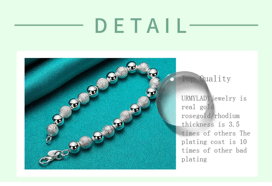 Crystal Star Charm Bracelet 925 Sterling Silver Elegant Wedding Jewellery