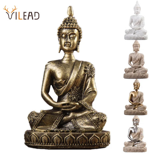 Buddha Statue Thailand Buddha Sculpture Hindu Fengshui Figurine Meditation Miniature