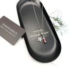 Star & Lighthouse Charm Necklace 925 Sterling Silver Trendy Jewellery Gift