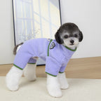 Thick Sherpa Dog Cat Clothes Warm Animal Pajamas Onesie Small Medium Pet