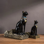 Egypt Art Anubis Wine Rack Statue Figurine Holder Animal Tabletop Office Living Room
