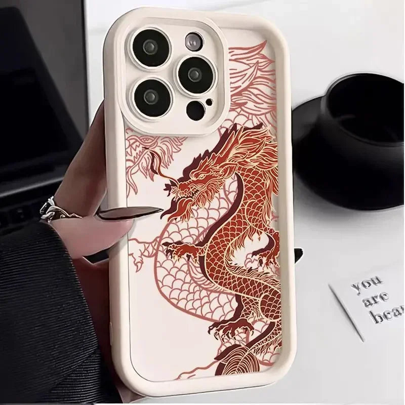 East Dragon Case for Samsung Galaxy S25 S24 S23 S22 Ultra FE A55 A35 A15