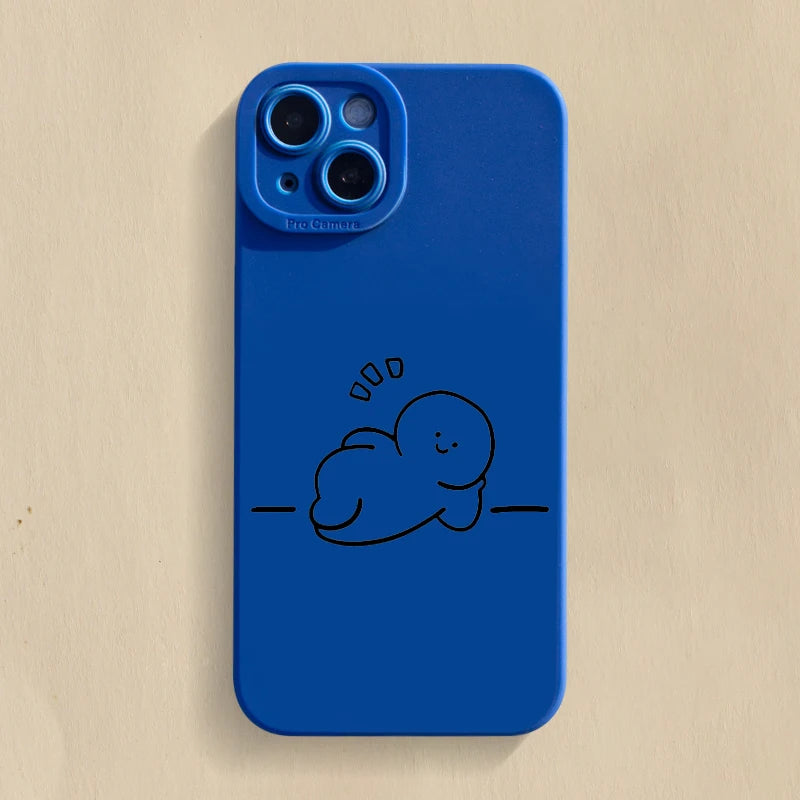 Funny Matchman Matte Case for Samsung S23 S22 Ultra S21 Plus A52s