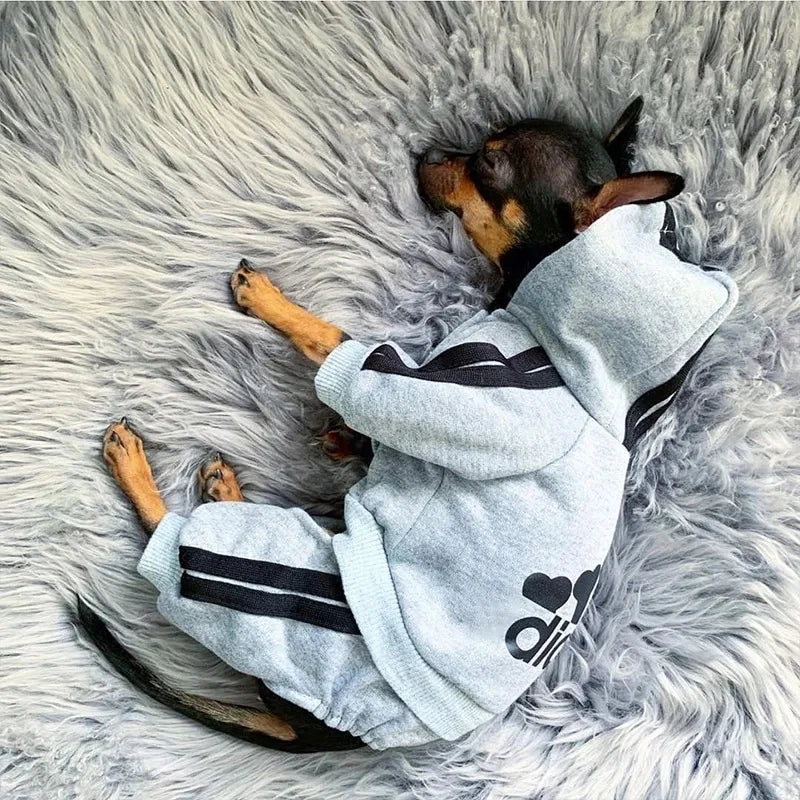 Dog Jumpsuit Winter Warm Pet Clothing for Small Medium Dogs