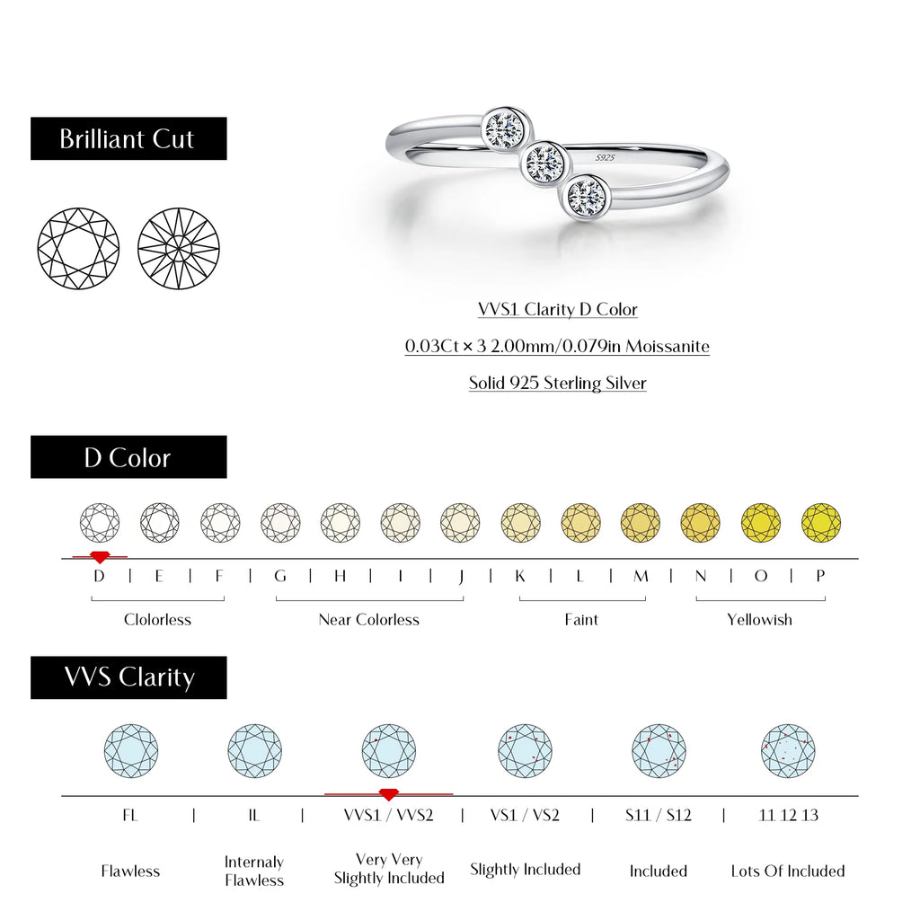 MODIAN D Color Moissanite Lab Diamond Rings 925 Sterling Silver Irregular Line Stackable Fashion Ring For Women Fine Jewelry