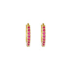 Luxury Geometric Multicolor Zircon Crystal Water Drop Pendant Earrings