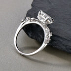 D VVS1 2ct Moissanite Diamond Wedding Band 14K Gold Filled Certified Ring