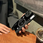 Vintage Camera Silicone Case for Samsung S25 S24 S23 S22 Ultra A16