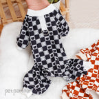 Dog Clothes for All Seasons - Plaid Checkered Pattern Pet Shirt, Breathable Adjustable Puppy Outfit for Small Medium Large Dogs,