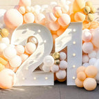 91.5cm Giant LED Light Birthday Number - 1st Birthday, Anniversary, Wedding Decor