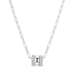 Original 925 Sterling Silver 18K Gold Heart Lock and Key Necklace Y-shaped Chain Necklace For Women Memorial Prayer Jewelry Gift