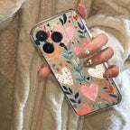 Love Heart Leaves Moon Case for Redmi Note 14 13 12 11 Pro Plus 12S 13C 14C