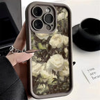 Romantic Rose Flower Case for Samsung S24 S23 S22 Ultra S21 FE A54 A14 A34