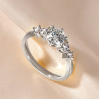 1.0ct D Moissanite Ring 14K Gold Filled Six Claws Classic Finger Band 2026