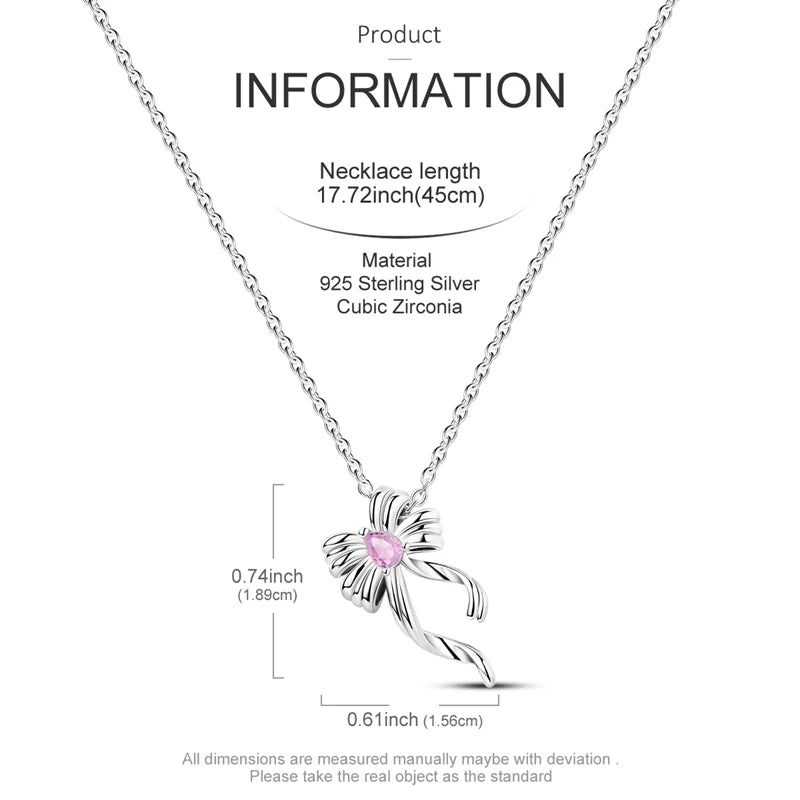 925 Sterling Silver Luminous Firefly Heart Shaped Zircon Pendant Necklace For Women Fashion Anniversary Birthday Jewelry Gifts